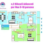 아파트 Conero-alba Al Mare-bilocali Adiacenti E V I S T A Mare *